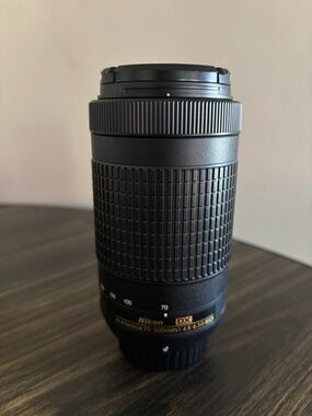 Nikon Black Telephoto 70-300mm DX Zoom Lens